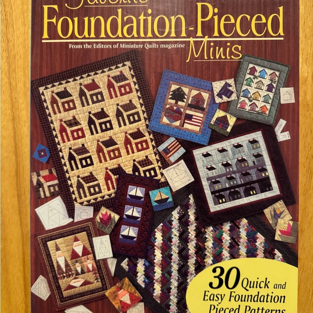 Foundation-Pieced Minis Quilting Book‎